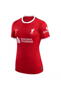 Fotbalové Dres Liverpool Dámské Domácí Oblečení 2023-24 Krátký Rukáv